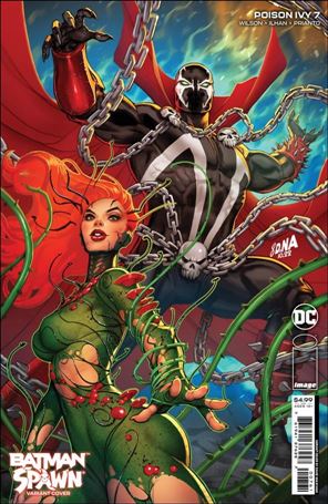 Poison Ivy issue 7-F David Nakayama DC Spawn Cardstock Cover