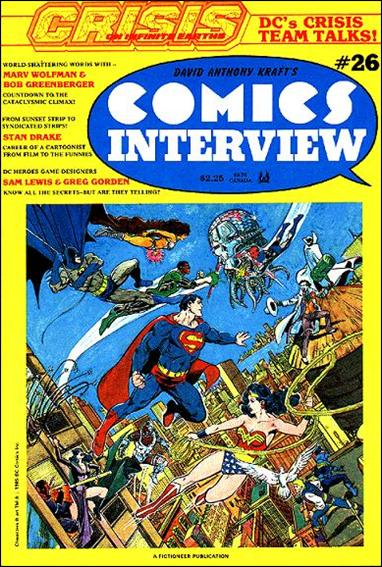 David Anthony Kraft's Comics Interview issue 26