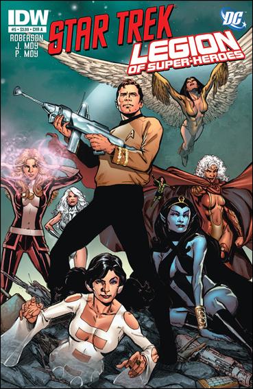 Star Trek/Legion of Super-Heroes issue 5 Phil Jimenez Cover