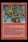 Magic the Gathering: Ice Age (Base Set) card 188 Goblin Mutant