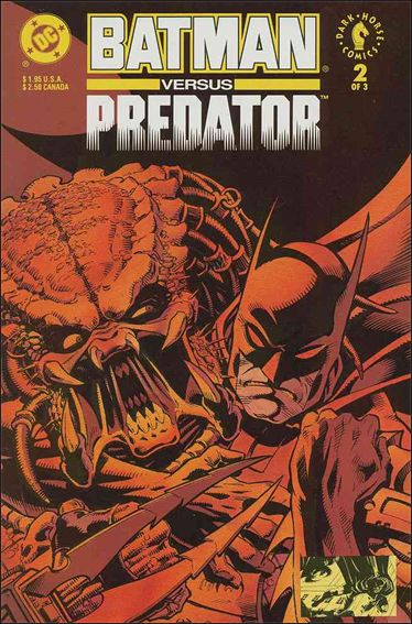 Batman Versus Predator issue 2 Chris Warner Standard Cover