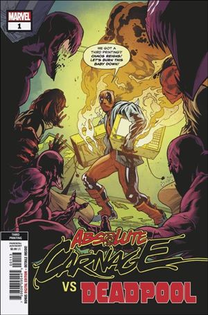 Absolute Carnage vs Deadpool issue 1-H Marcelo Ferreira Cover (3rd Printing)