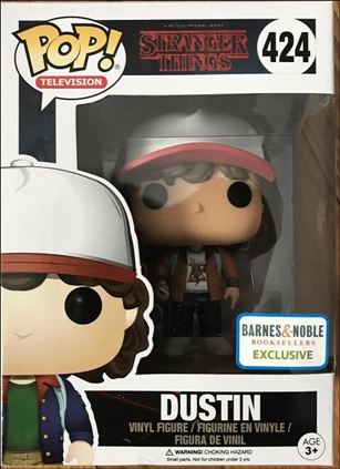 POP! Television figure 424-B Dustin Barnes & Noble Exclusive