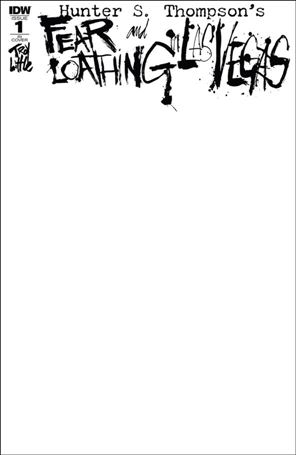 Fear and Loathing in Las Vegas issue 1-C Blank/Sketch Cover
