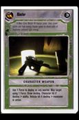 Star Wars: Premiere Unlimited (Base Set) card 317 Blaster