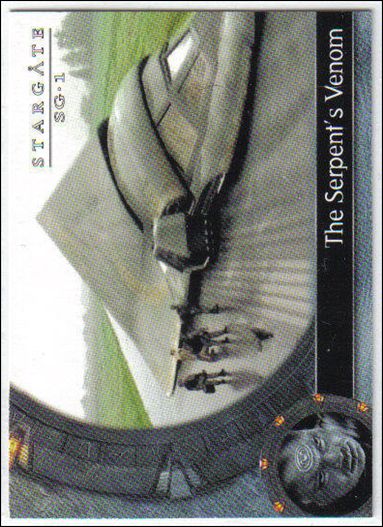 Stargate SG-1: Season 4 (Base Set) card 44 The Serpent's Venom