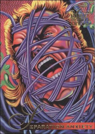 Marvel Annual Flair '95 (Base Set) card 68 Separation Anxiety