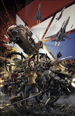 G.I. Joe: A Real American Hero (2023) issue 301-K Clayton Crain Exclusive Cover