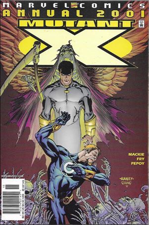 Mutant X Annual issue 2001-B Newsstand Edition / Price Variant