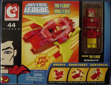 DC/C3 Miniflyers Minimates Sets figure 4 The Flash Mini Flyer