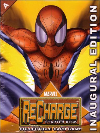 Marvel ReCharge: Inaugural Edition card 3 Spider-Man Sealed Deck