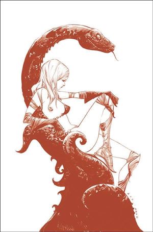 Red Sonja (2019) issue 13-N Jae Lee 1:21 Red Tint Cover