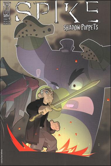 Spike: Shadow Puppets issue 4-C Sean Galloway Cover