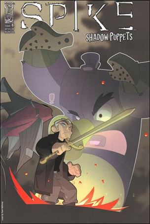 Spike: Shadow Puppets issue 4-C Sean Galloway Cover