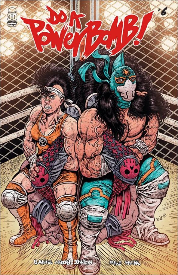 Do a Powerbomb issue 6-B Maria Wolf Cover