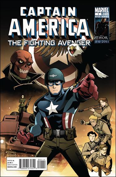 Captain America: Fighting Avenger issue 1 Gurihiru Cover