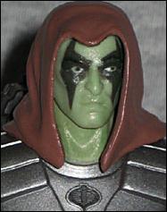 G.I. Joe 25th Anniversary Basic 3 3/4" Action Figures figure 26-B Zartan (Master of Disguise) (Green Faced)