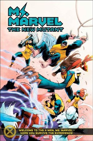 Ms. Marvel: The New Mutant issue 2-D Federico Vicentini Team Homage Cover