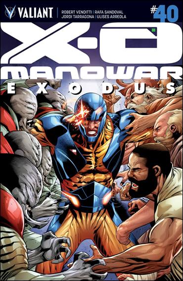 X-O Manowar (2012)  issue 40 Rafa Sandoval Cover