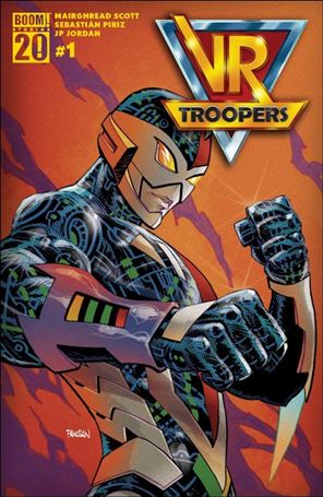 VR Troopers (2025) issue 1-C Dan Panosian BOOM! 20th Anniversary Cover