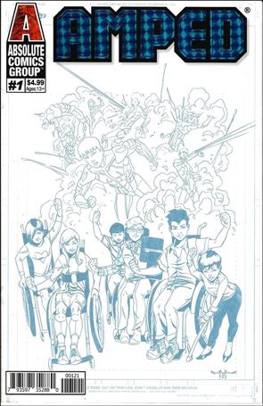 Amped issue 1-B Foil Cover
