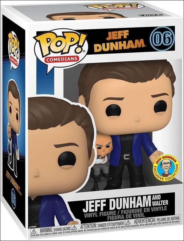 POP! Comedians figure 6 Jeff Dunham and Walter