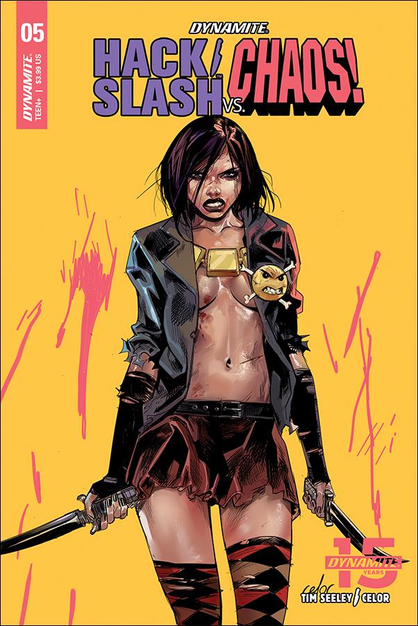 Hack/Slash vs Chaos issue 5-C Celor Cover
