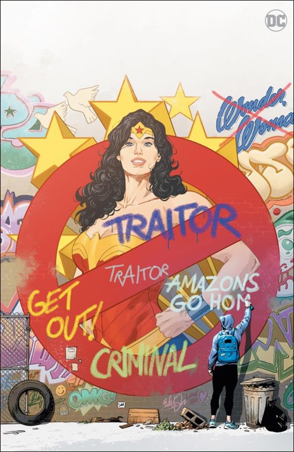 Wonder Woman (2023) issue 4-F Daniel Sampere 1:50 Cardstock Virgin Cover