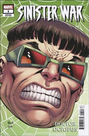 Sinister War issue 1-D Todd Nauck Marvel Headshot Cover