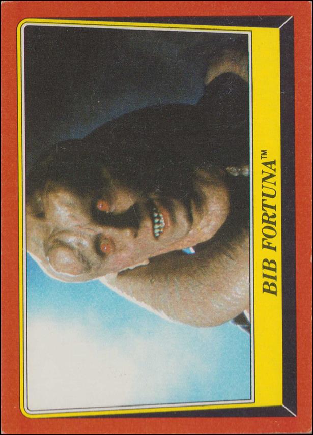 Star Wars: Return of the Jedi: Series 1 (Base Set) card 12 Bib Fortuna