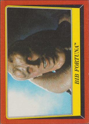 Star Wars: Return of the Jedi: Series 1 (Base Set) card 12 Bib Fortuna