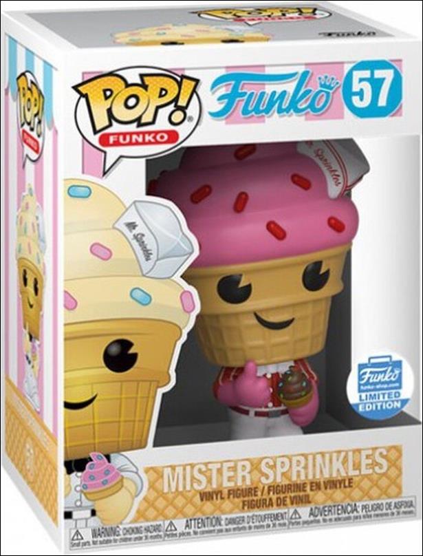 POP! Funko - Fantastik Plastik figure 57-B Mister Sprinkles (Strawberry) Funko Shop Exclusive