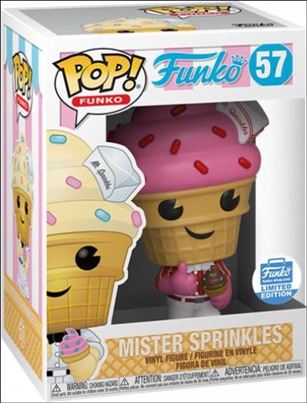 POP! Funko - Fantastik Plastik figure 57-B Mister Sprinkles (Strawberry) Funko Shop Exclusive