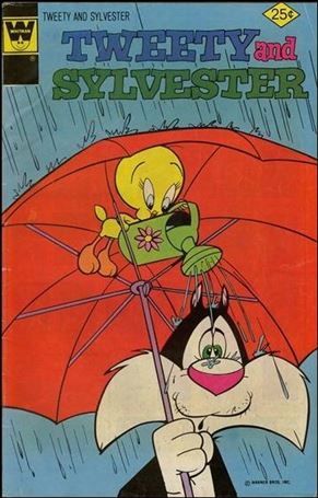 Tweety and Sylvester (1963) issue 60-B Whitman Cover