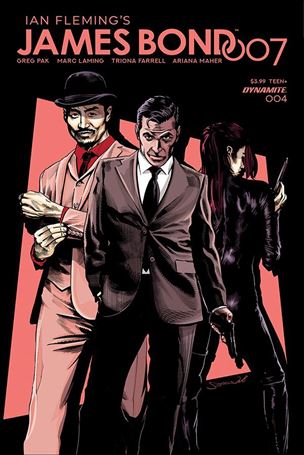 James Bond 007 issue 4-D Stephen Mooney Cover