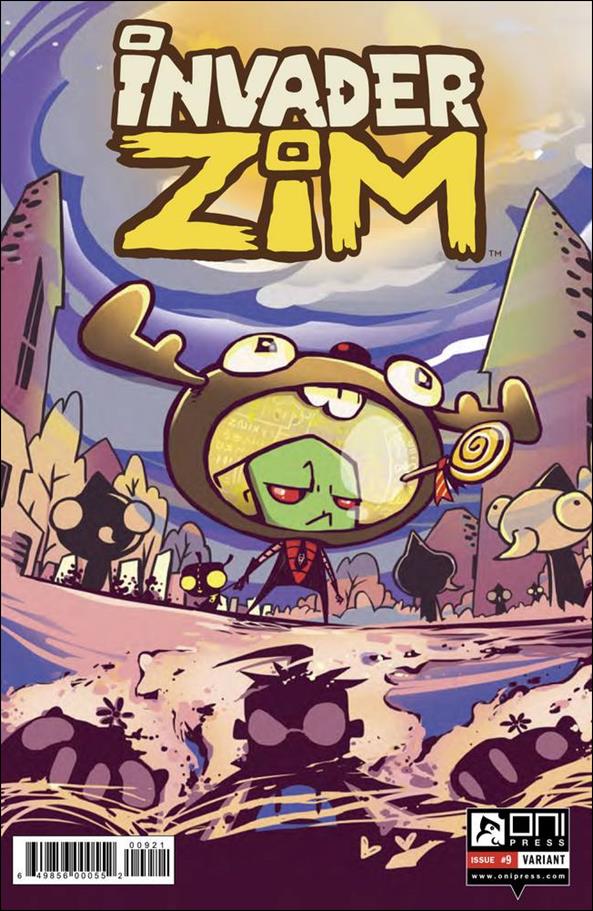 Invader Zim issue 9-B FSc Cover