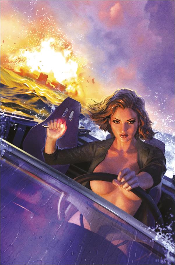 Gun Honey issue 4-F Alex Roland Virgin Cover