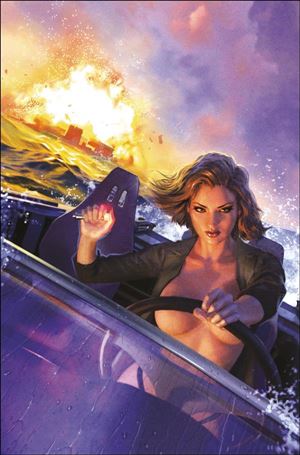 Gun Honey issue 4-F Alex Roland Virgin Cover