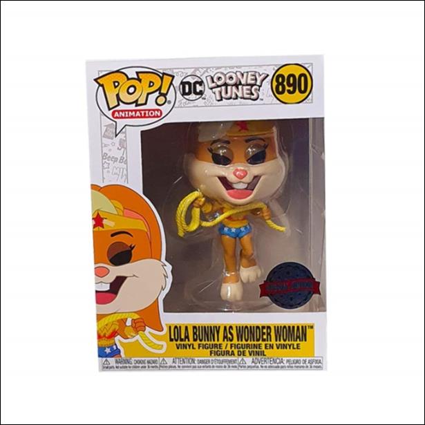POP! Animation figure 890 Lola Bunny as Wonder Woman