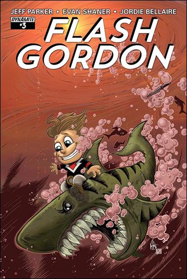 Flash Gordon (2014) issue 3-C Ken Haeser "Li'l Flash" Subscription Cover