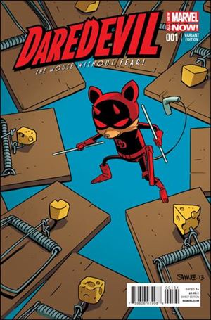 Daredevil (2014) issue 1-E Chris Samnee Animal Cover