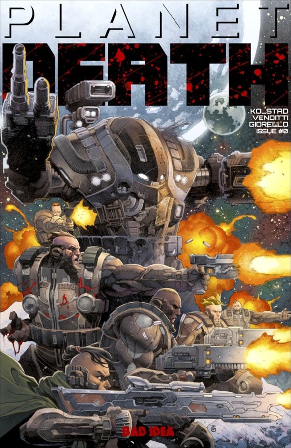 Planet Death (2025) issue 0 Tomás Giorello Cardstock Cover