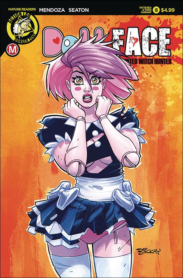 Dollface issue 8-F Bill McKay Tattered & Torn Cover