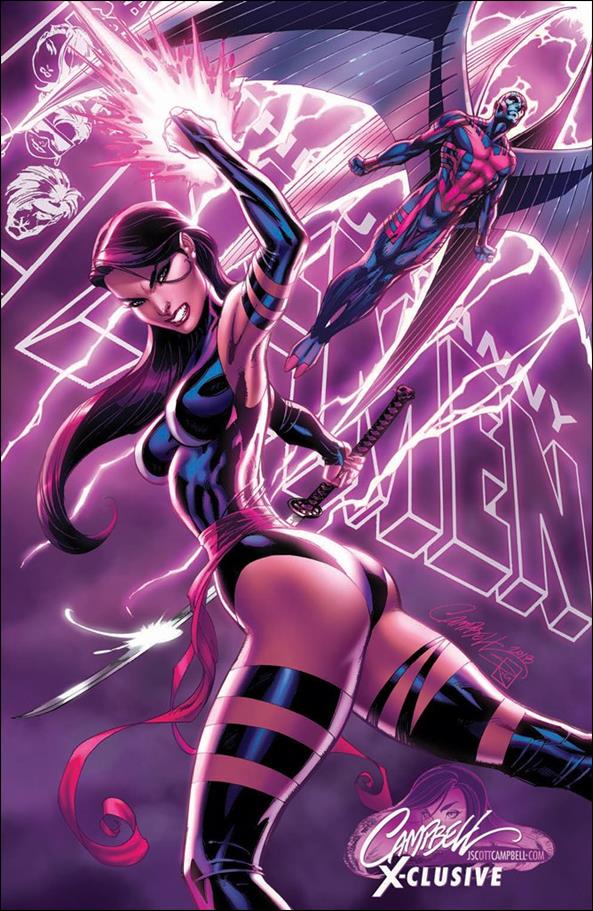 Uncanny X-Men (2019) issue 1-VG J. Scott Campbell Psylocke/Archangel Cover 1/2300