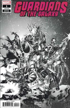 Guardians of the Galaxy (2019) issue 1-N Mike Deodato Jr. Sketch Party Cover