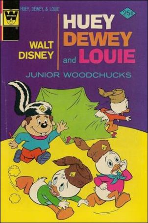 Walt Disney Huey, Dewey and Louie: Junior Woodchucks  issue 28-B Whitman Cover