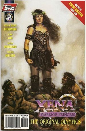 Xena: Warrior Princess: And the Original Olympics issue 3-B Terese Nielsen Cover