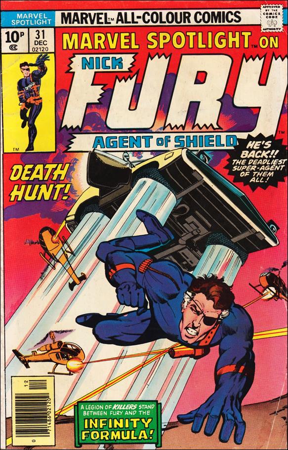 Marvel Spotlight (1971) issue 31-B UK Price Cover