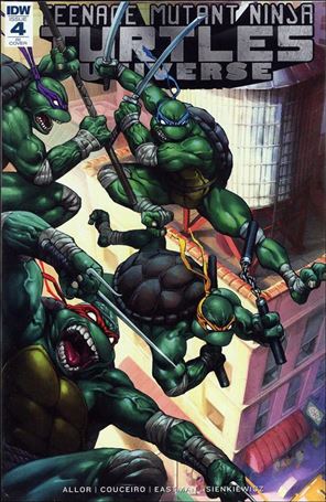 Teenage Mutant Ninja Turtles Universe issue 4-C Agustin Graham Nakamura 1:10 Cover