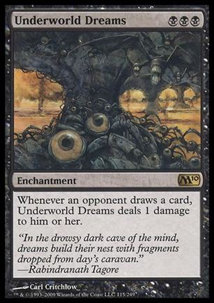 Magic the Gathering: 2010 Core Set (Base Set) card 115 Underworld Dreams